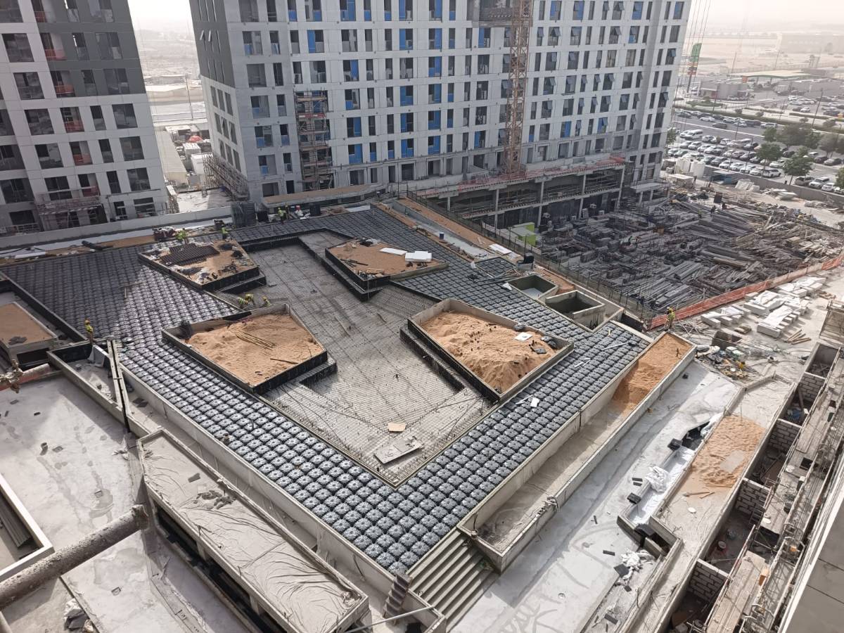 Amenity Floor Construction in Dubai: Optimizing with ABS Void Formwork Systems